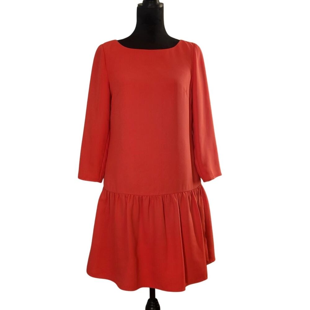 J.CREW Pink Drop Waist Dress, Size 4